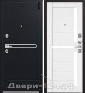 Входная дверь Легион Т-4 Терморазрыв (Серебро-Седой дуб) картинка